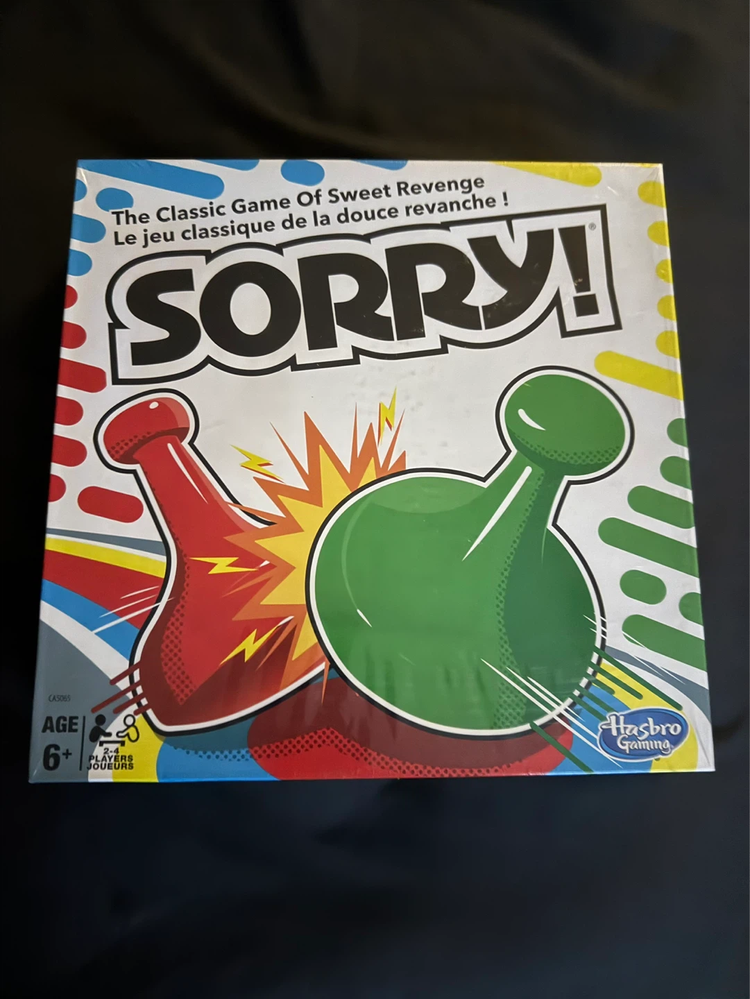 Hasbro Sorry! The Classic Game Of Sweet Revenge Board Game