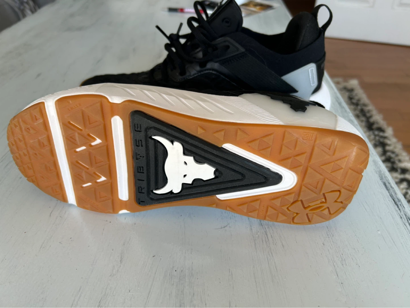 Under Armour Project Rock 5 Shoes Black Size 10