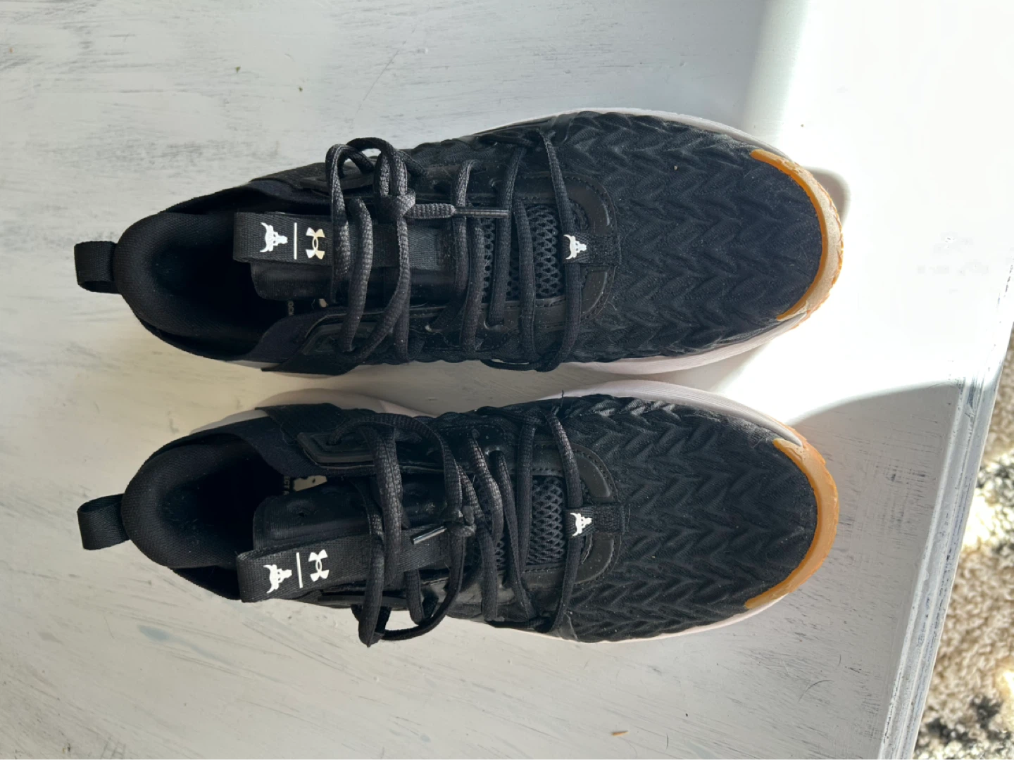 Under Armour Project Rock 5 Shoes Black Size 10 - photo 3
