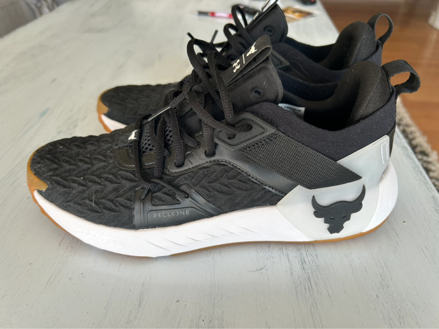 Under Armour Project Rock 5 Shoes Black Size 10 - photo 2