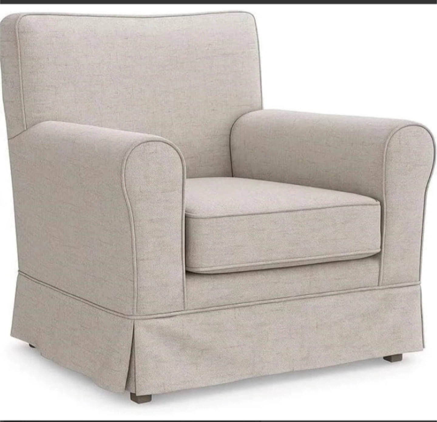 IKEA EXTORP Jennyund Armchair Cover - Light Beige