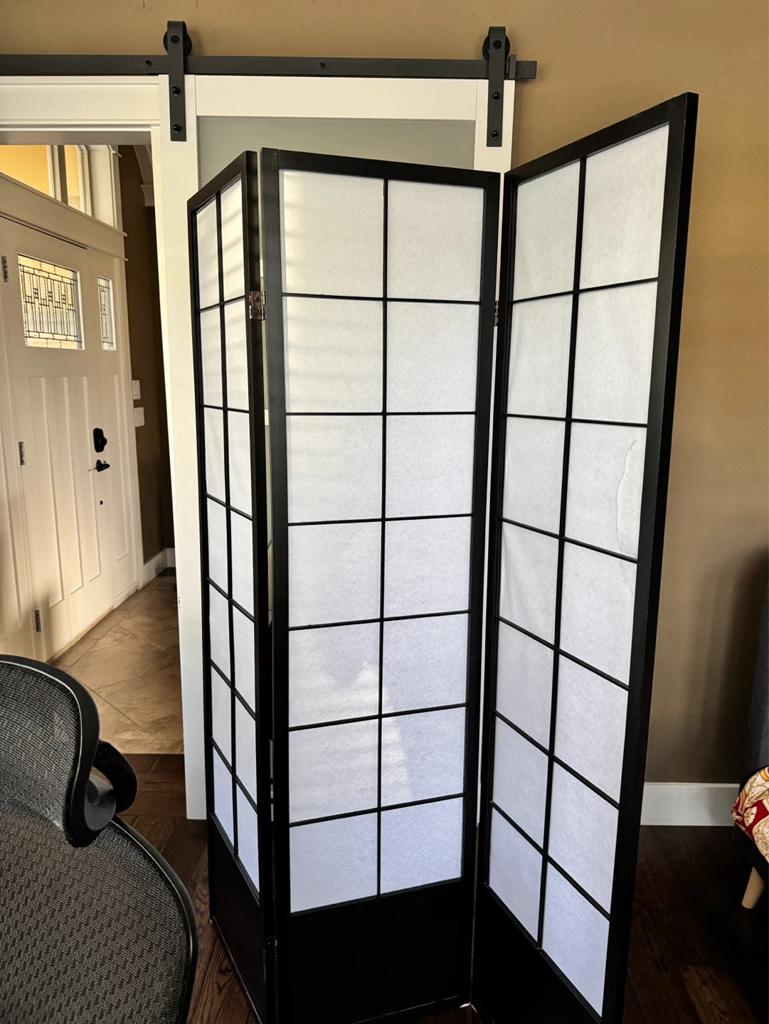 3-Panel Shoji Screen Room Divider