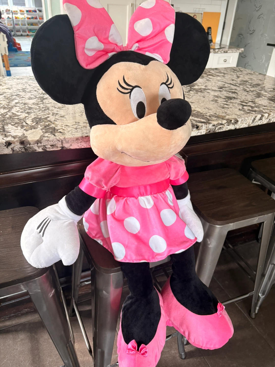Large Plush Minnie Mouse Toy - photo 4
