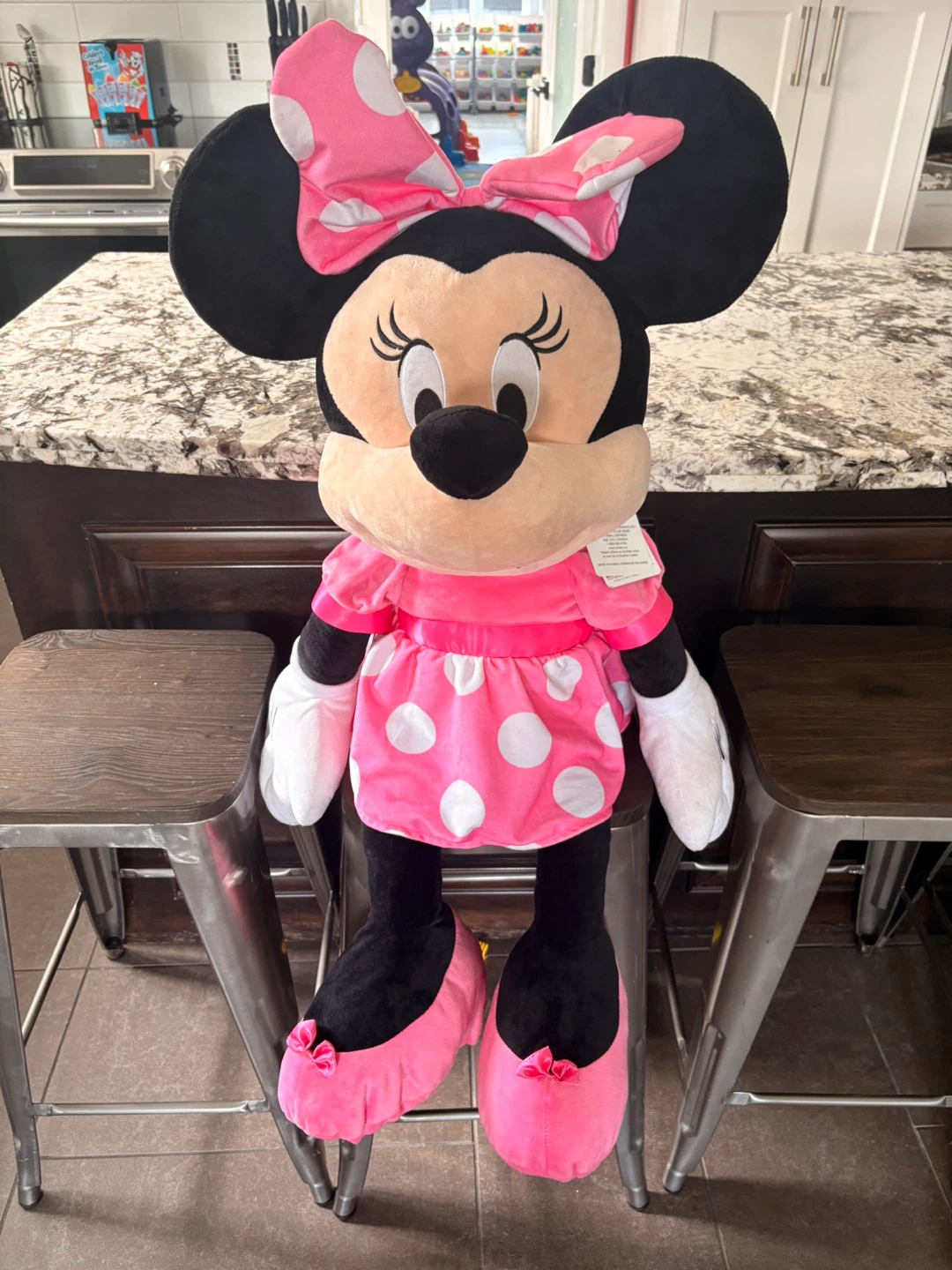 Large Plush Minnie Mouse Toy