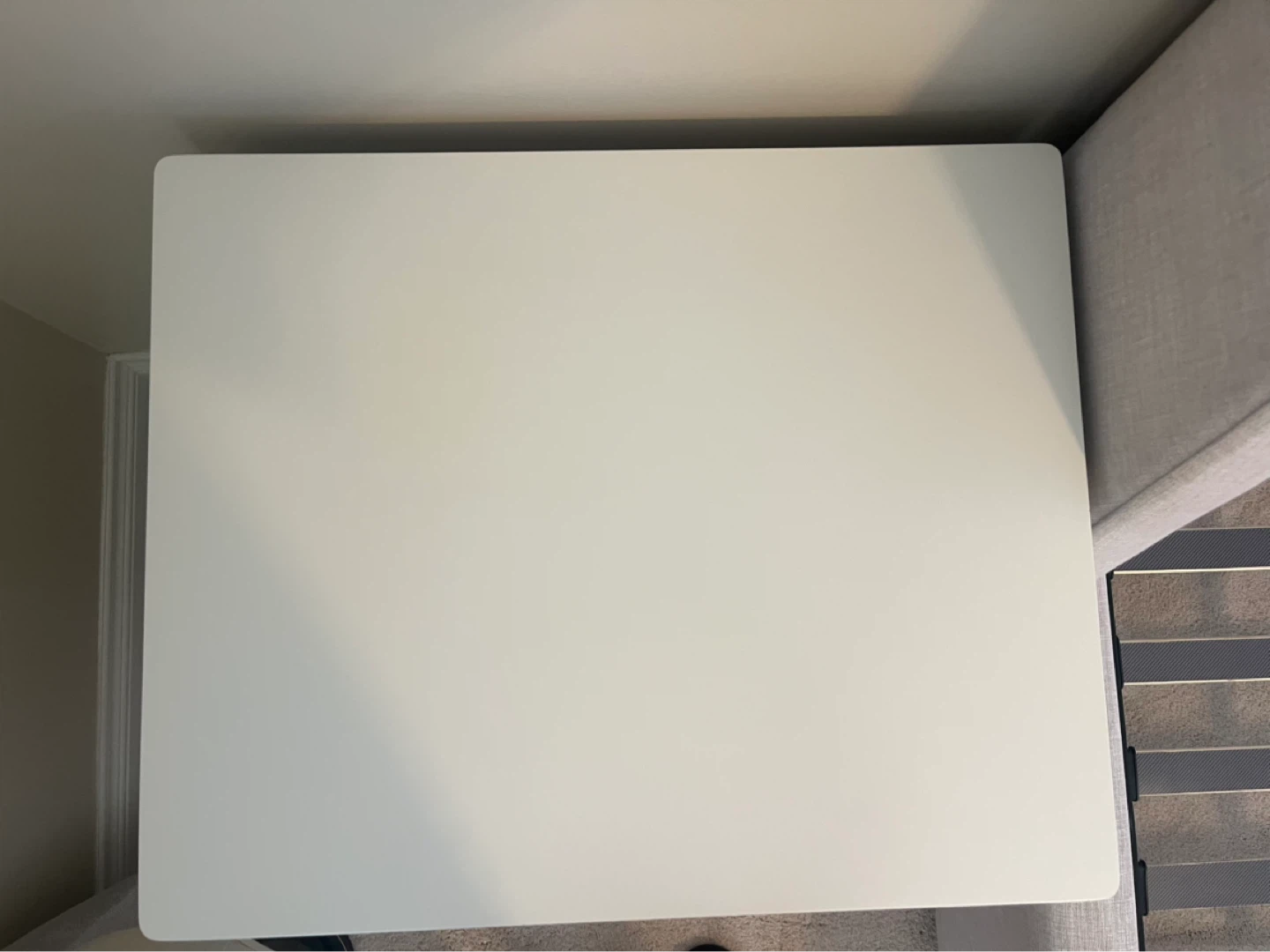 Two GEOVIN White 2-Drawer Nightstand - photo 2