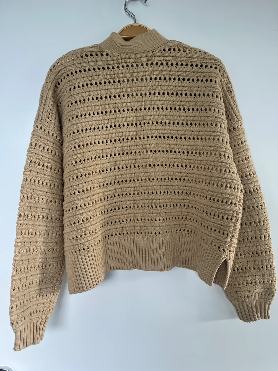 NWT Madewell Tan Knit Cardigan - photo 4