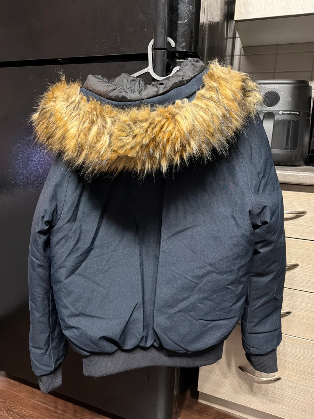 Helvetica Mountain Pioneers Bomber Jacket - Size M - photo 3