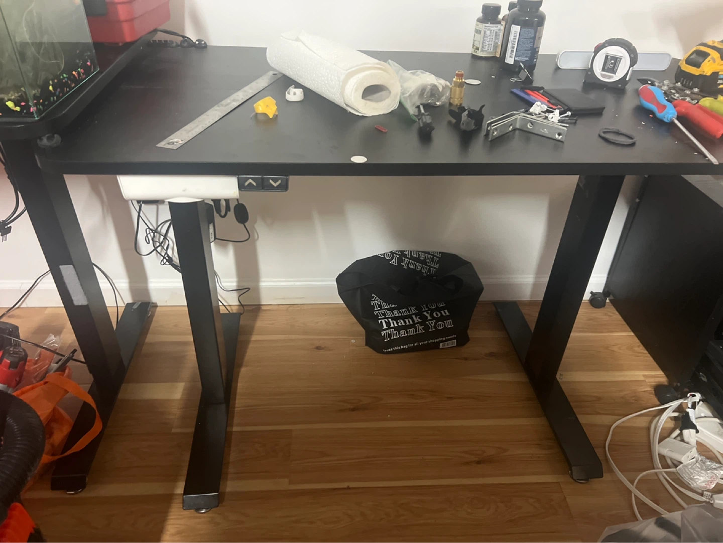 Adjustable Standing Desk Black-