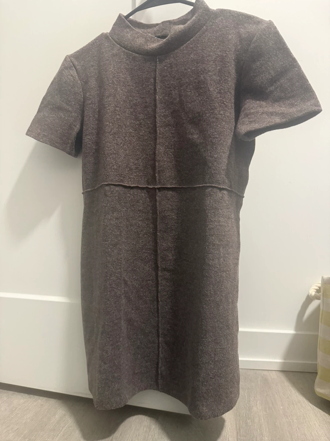 Zara Brown Knit Dress
