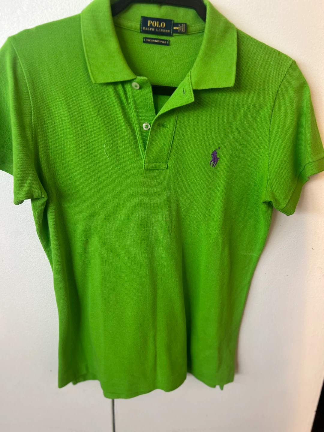 Polo Ralph Lauren The Skinny Polo Shirt Green M - photo 2