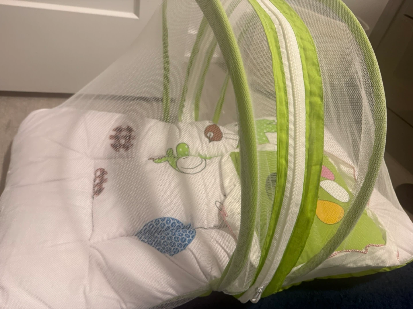 Baby Mosquito Net Crib with Mattress - photo 3