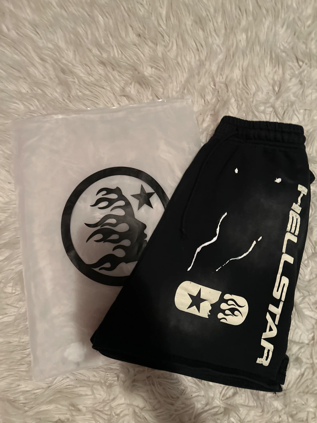 Hellstar Black Shorts with Rhinestones - photo 5