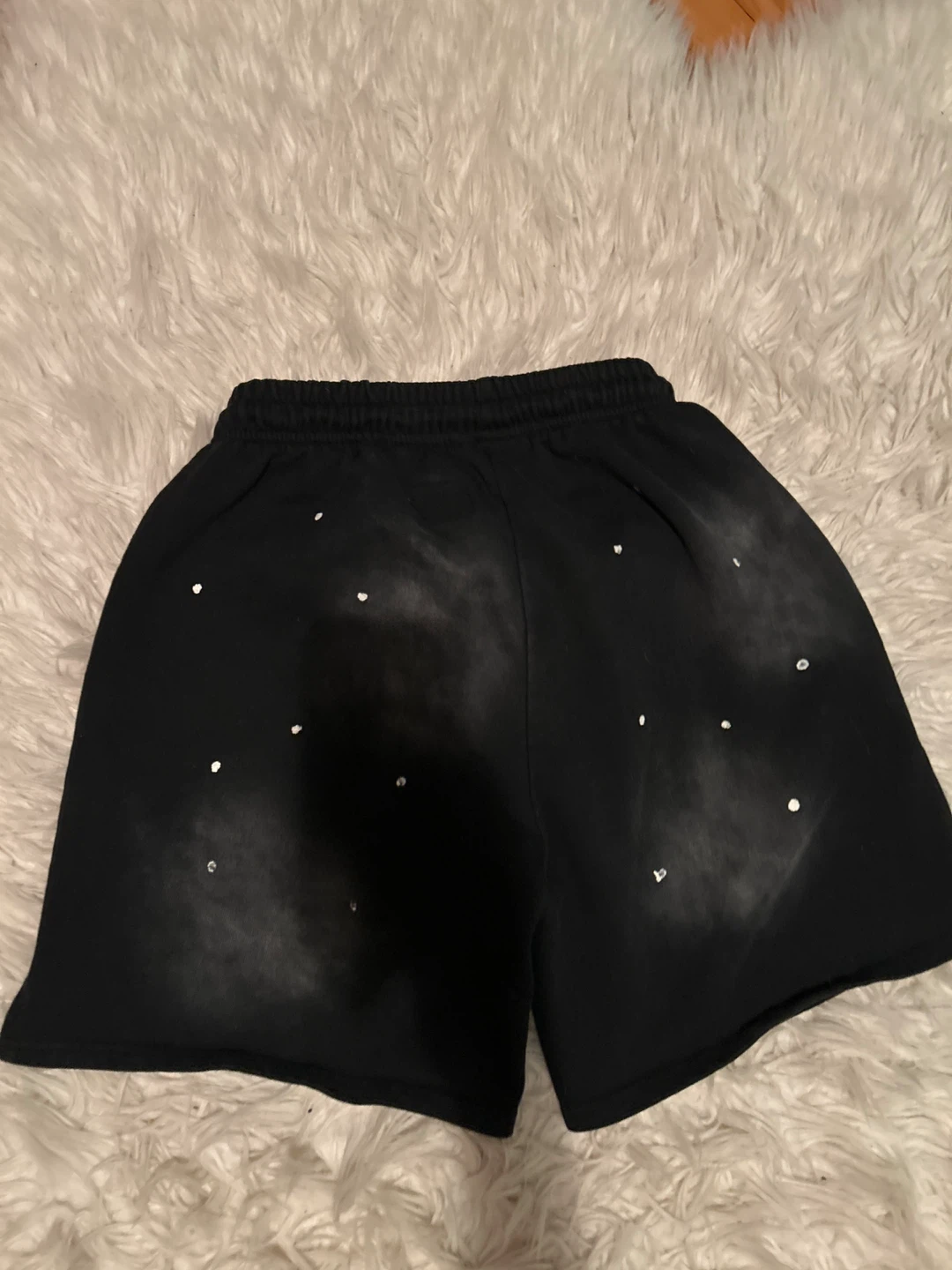 Hellstar Black Shorts with Rhinestones - photo 3