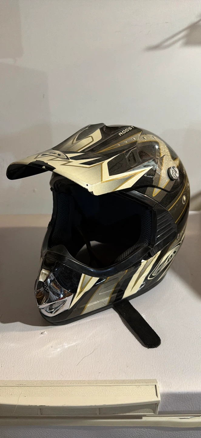 Large ROOST Dirt Bike Helmet