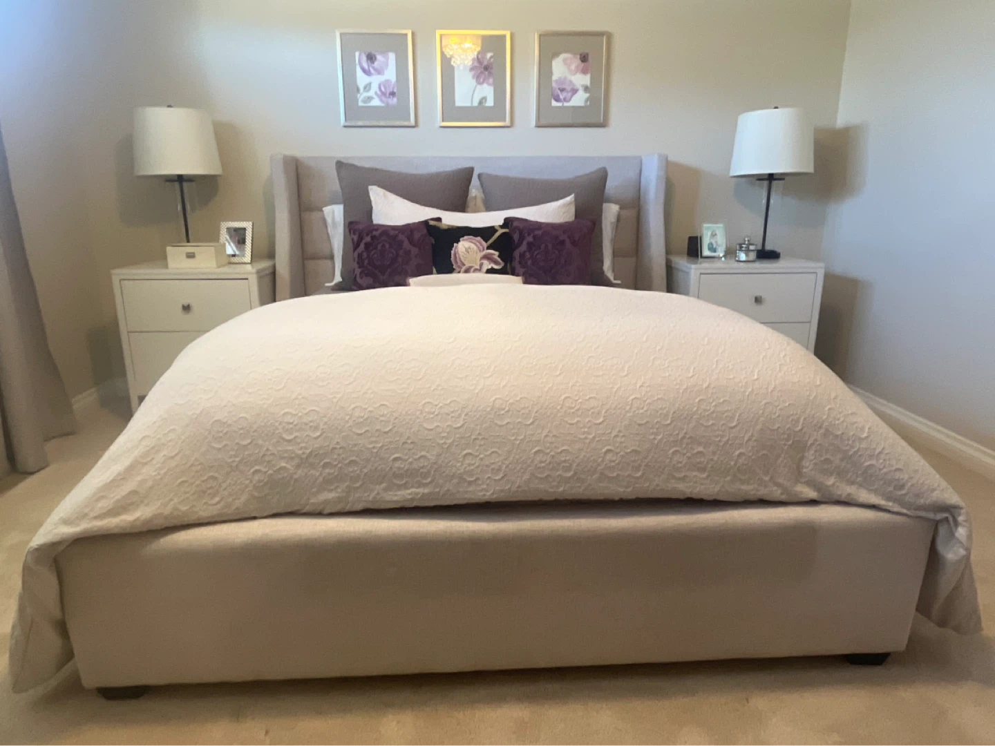 Urban Barn Wingback Bed Frame