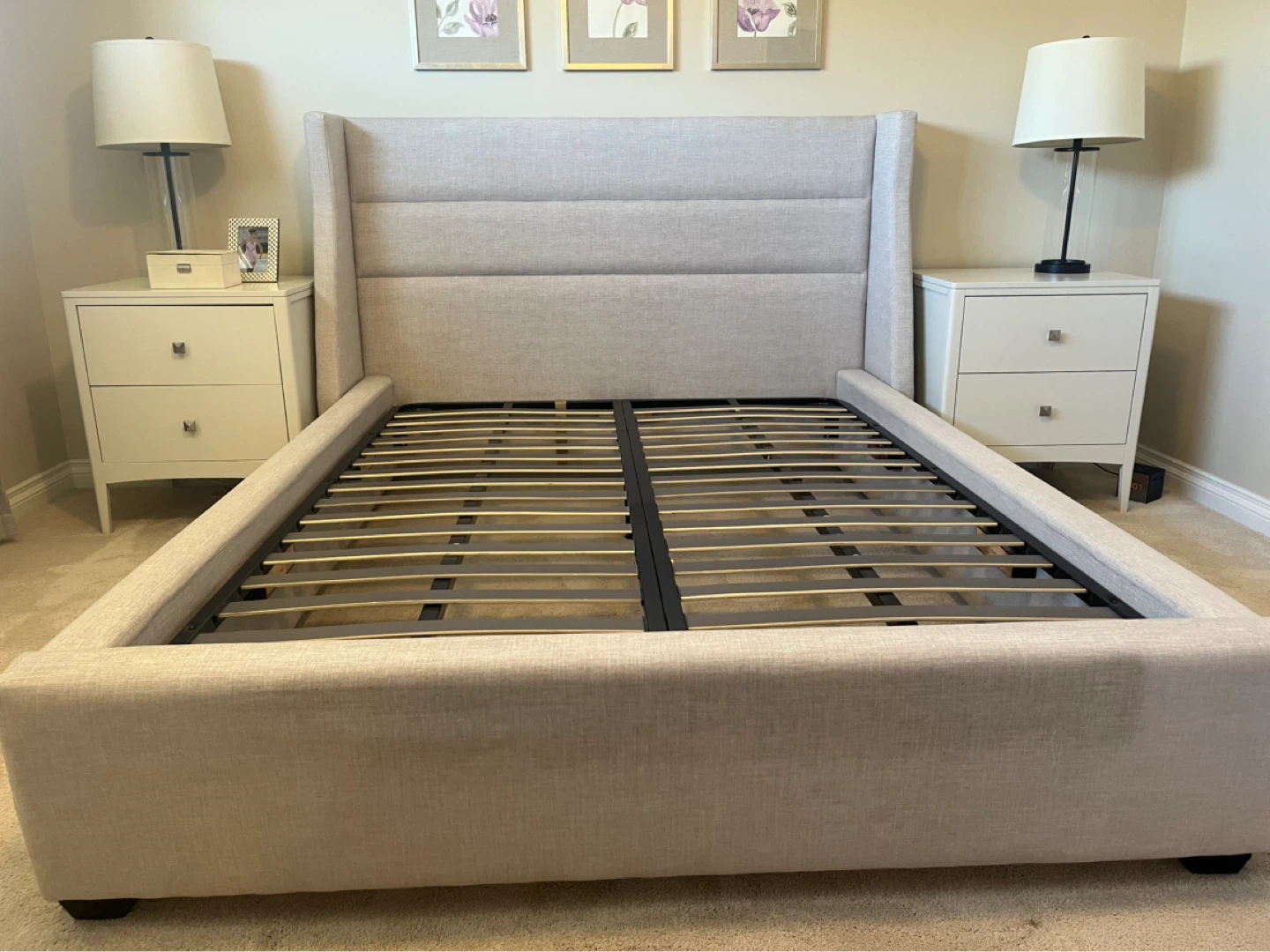 Urban Barn Wingback Bed Frame - photo 3