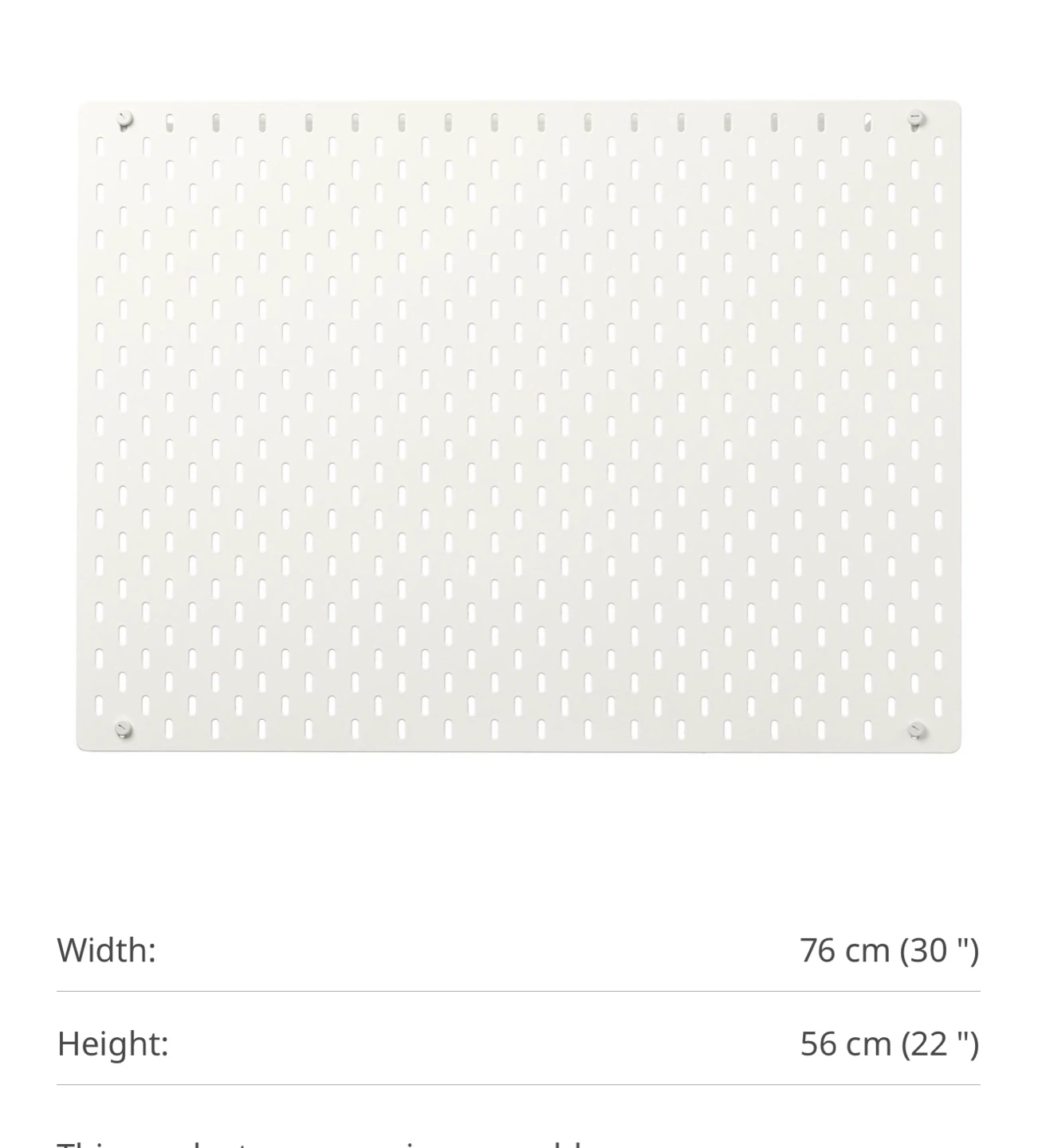IKEA SKÅDIS Pegboards with Accessories - photo 4