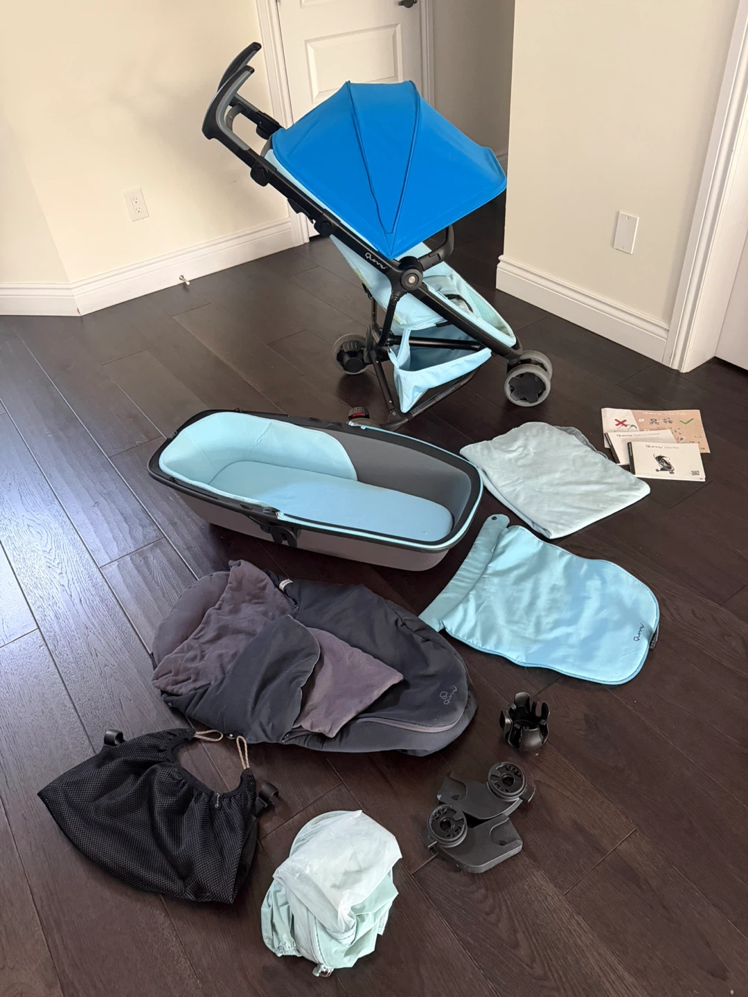 Stroller with Accessories Quinny Zapp Flex Blue - photo 2