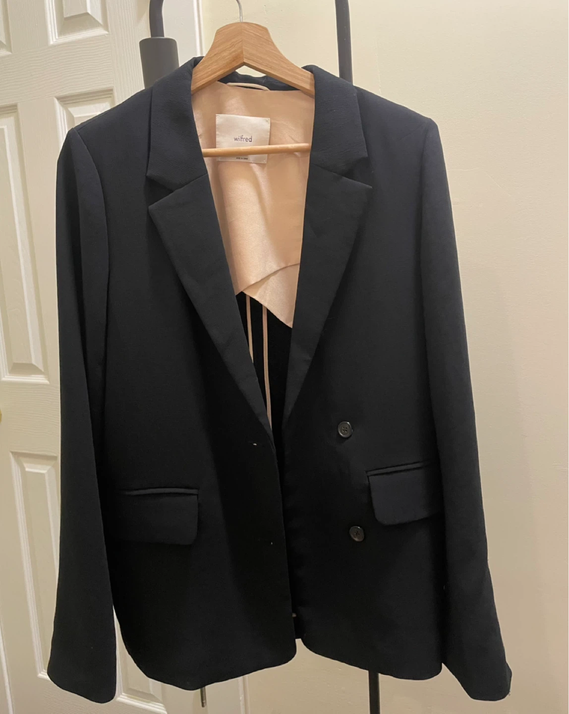 Aritzia Wilfred Black Blazer - Size M