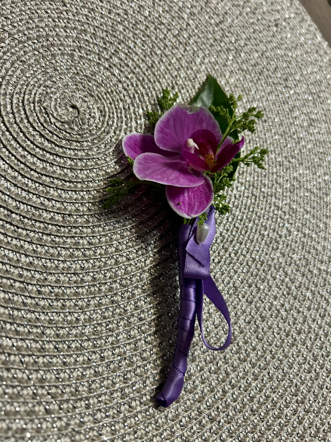 Floral Boutonniere & Wrist Corsage Set