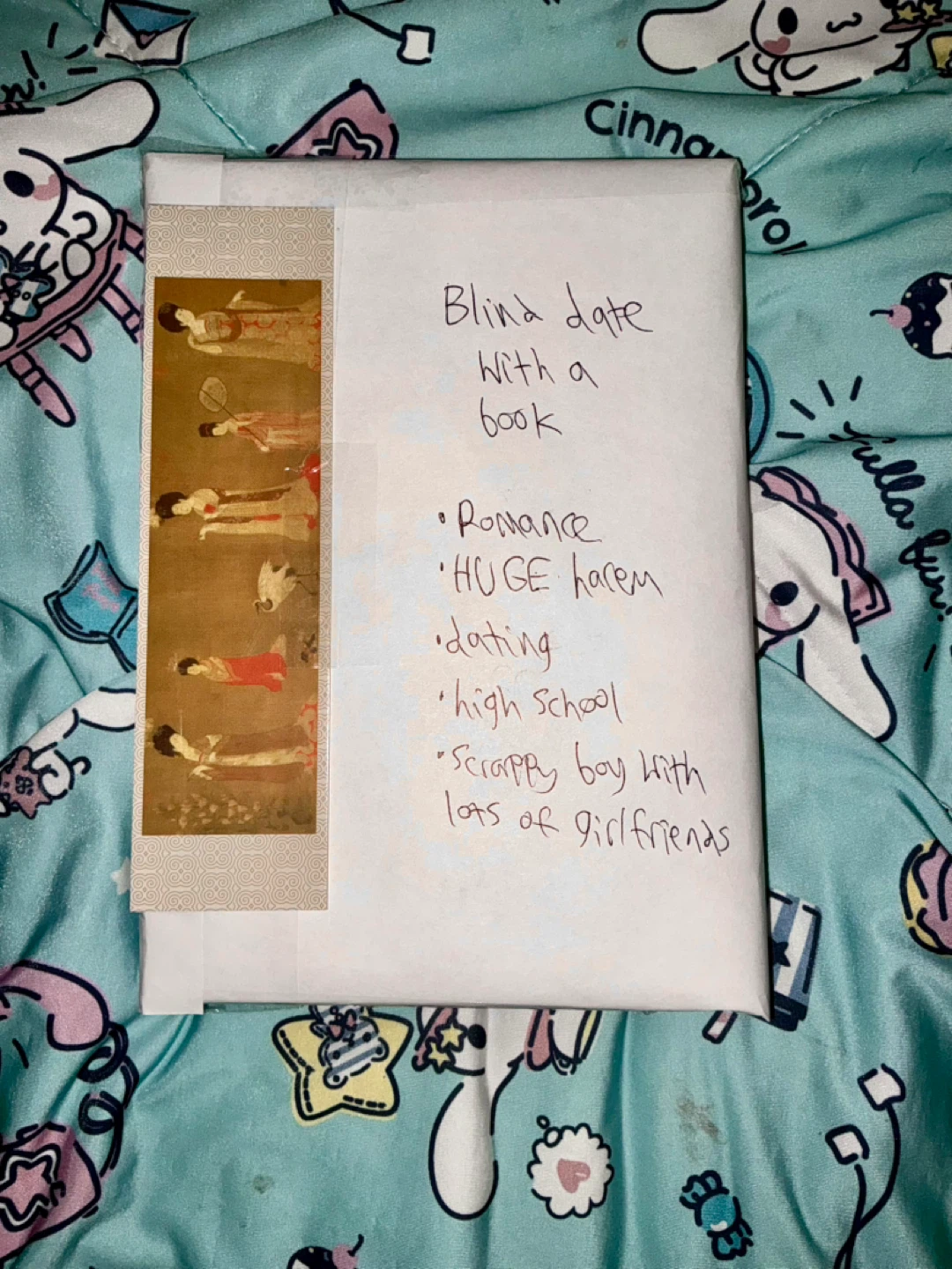 Blind Date With A Romance Novel (w/ free bookmark)