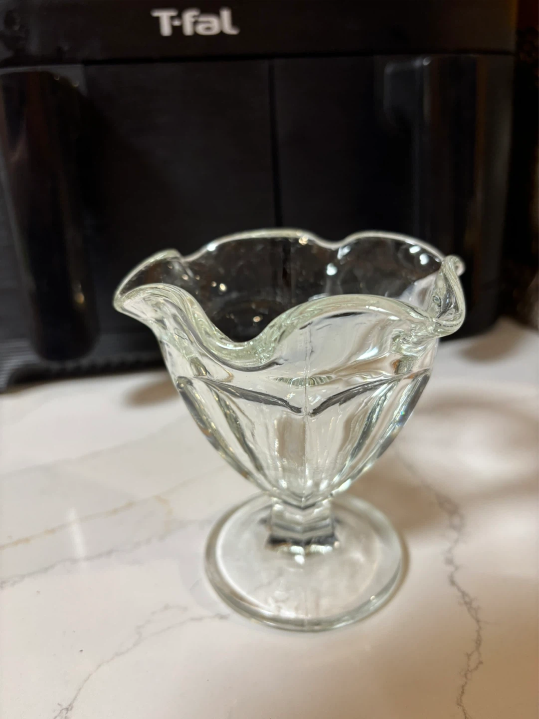 Clear Glass Sundae Dish