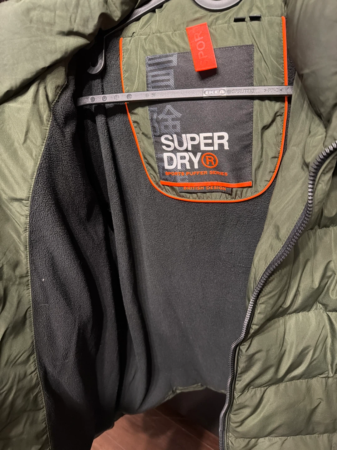 Superdry Puffer Jacket - Khaki Green - photo 3