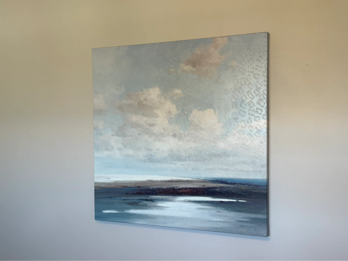 Canvas Wall Art - Coastal Landscape Painting