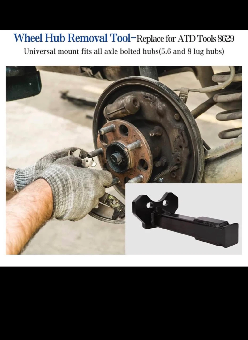 Universal Wheel Hub Removal Tool Kit - photo 3
