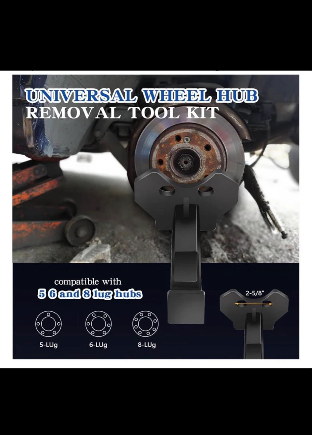 Universal Wheel Hub Removal Tool Kit - photo 4