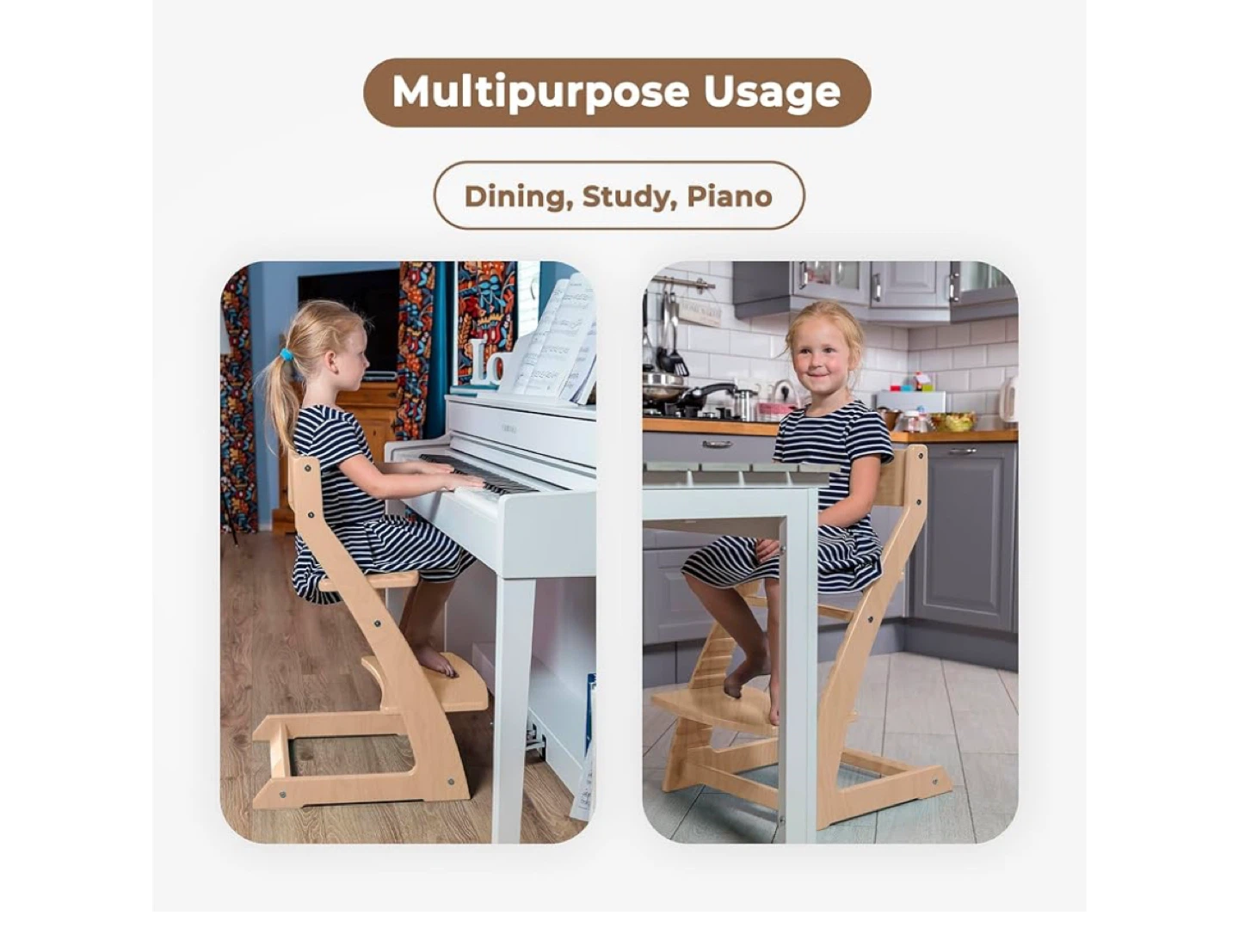 FORNEL Natural Birch Montessori High Chair - photo 4