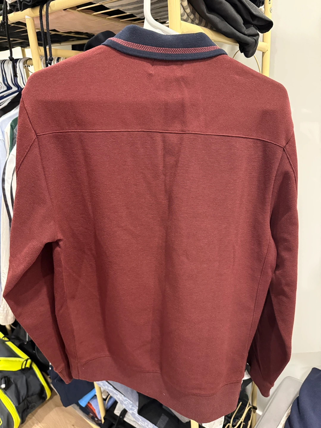 Club Monaco Long Sleeve Polo Shirt Size S/P - photo 2
