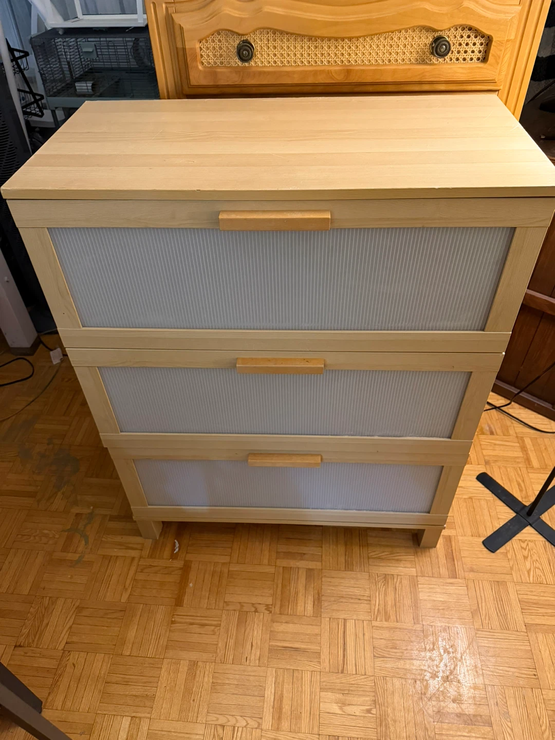 IKEA Aneboda 3-drawer chest in a birch finish - photo 5