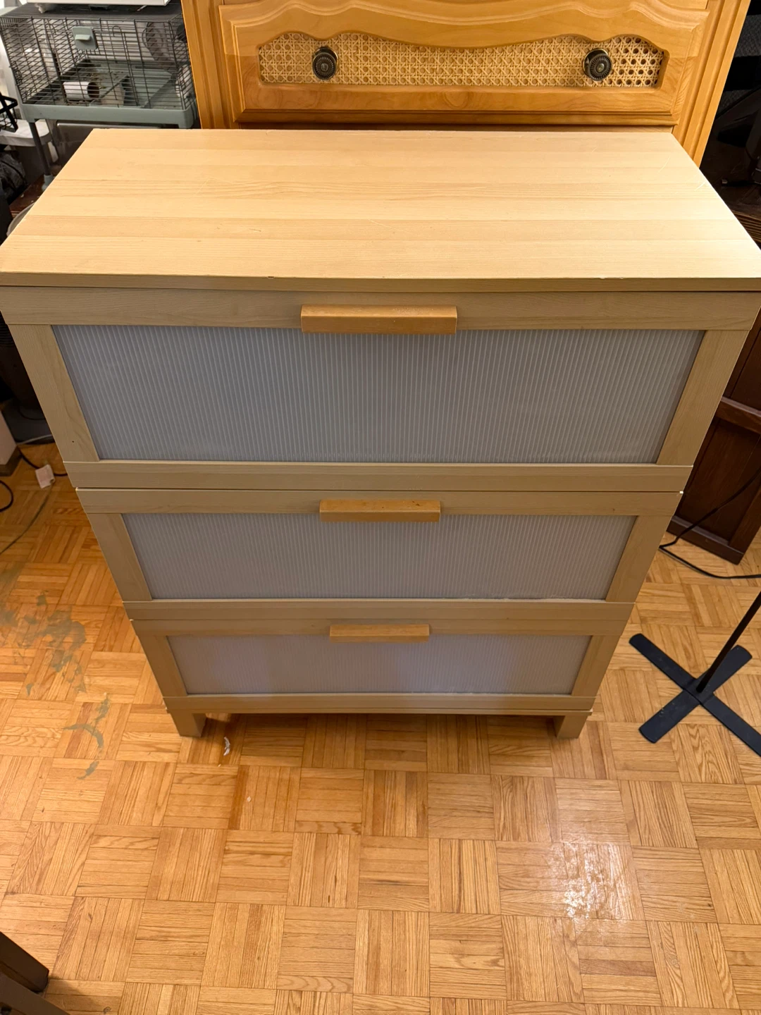 IKEA Aneboda 3-drawer chest in a birch finish - photo 2