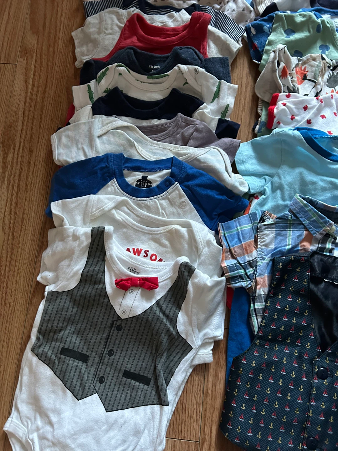 36Pcs Baby Boy 6-12month Clothes Bundle - photo 2