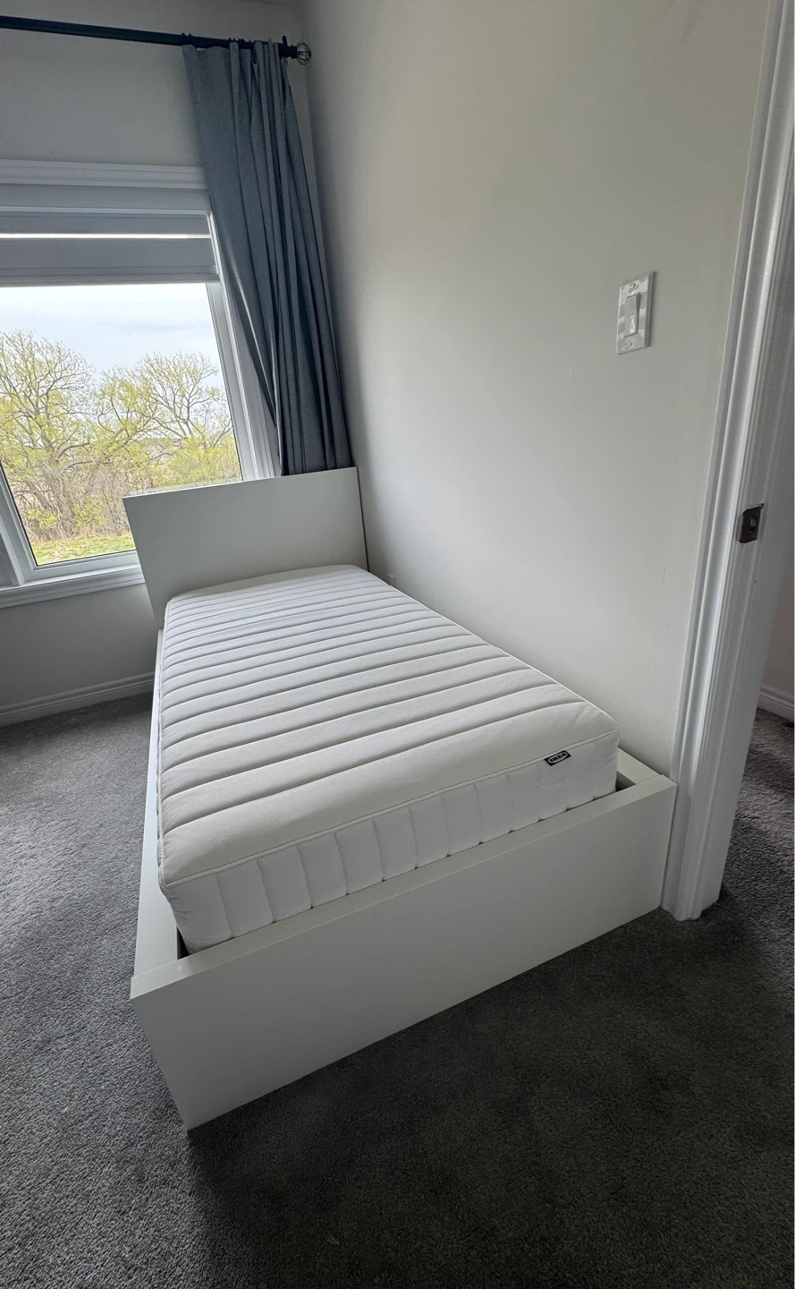 Ikea bed with Mattress like NEW