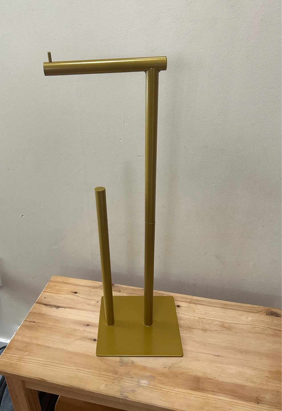 Gold Toilet Paper Holder Stand