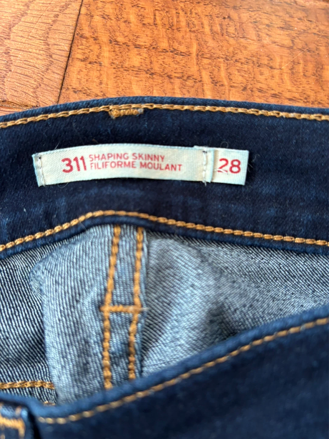 Levi's 311 Shaping Skinny Jeans - Size 28 - photo 3