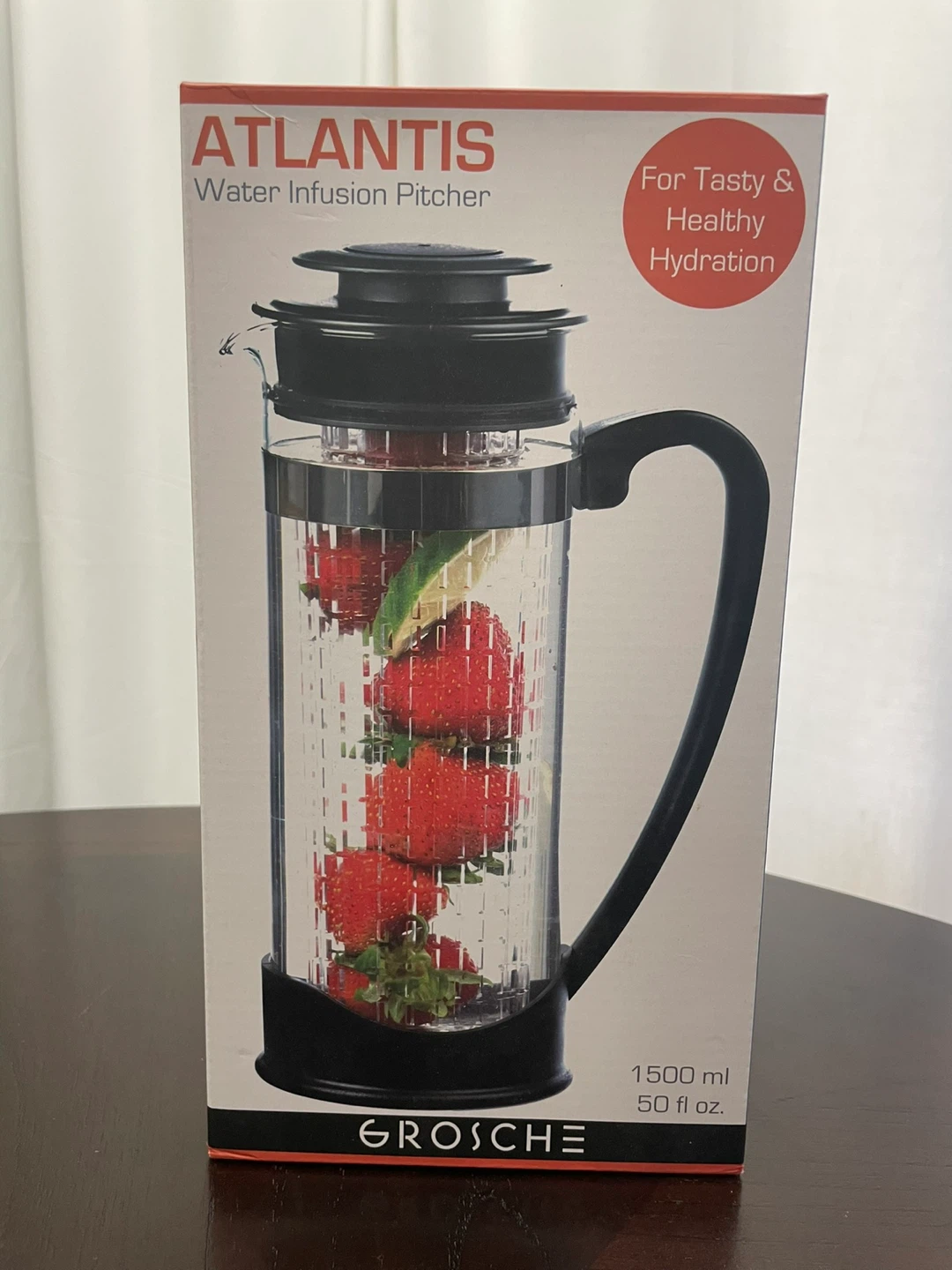 GROSCHE Atlantis Water Infusion Pitcher 1500 ml