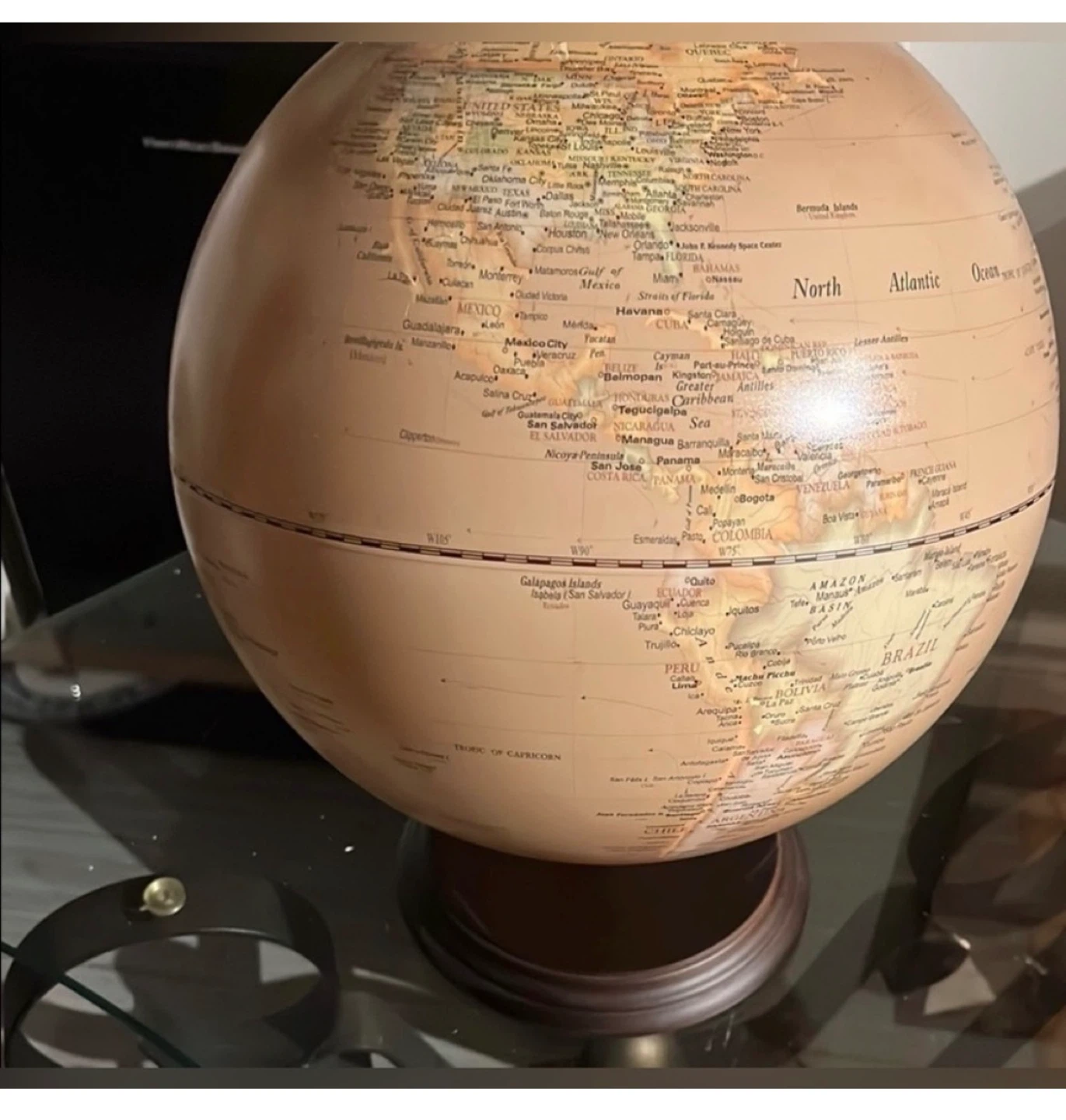 Decorative Globe with Wooden Base - photo 4