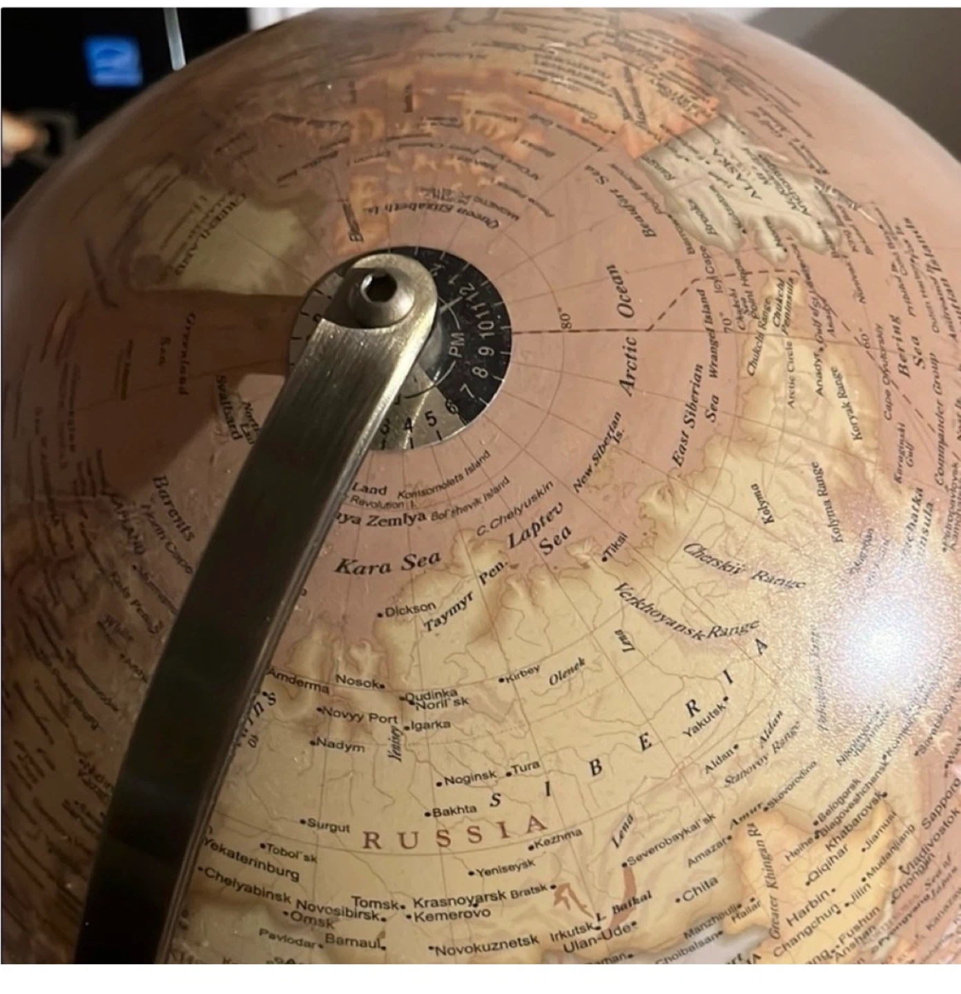 Decorative Globe with Wooden Base - photo 3