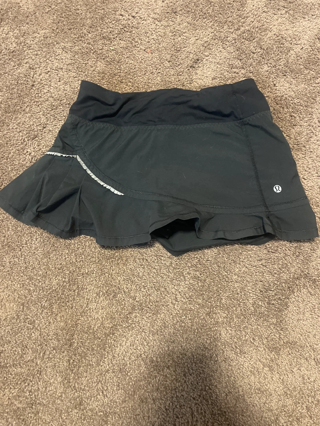 Lululemon Black Athletic Skirt