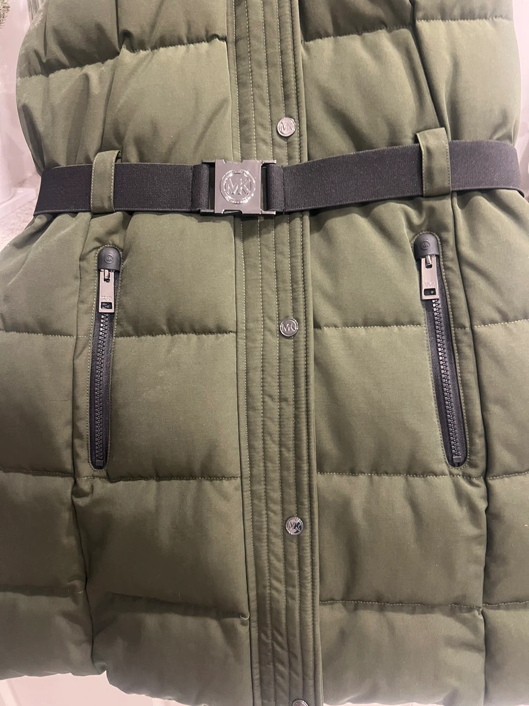 Michael Kors Puffer Vest Green Size S - photo 5