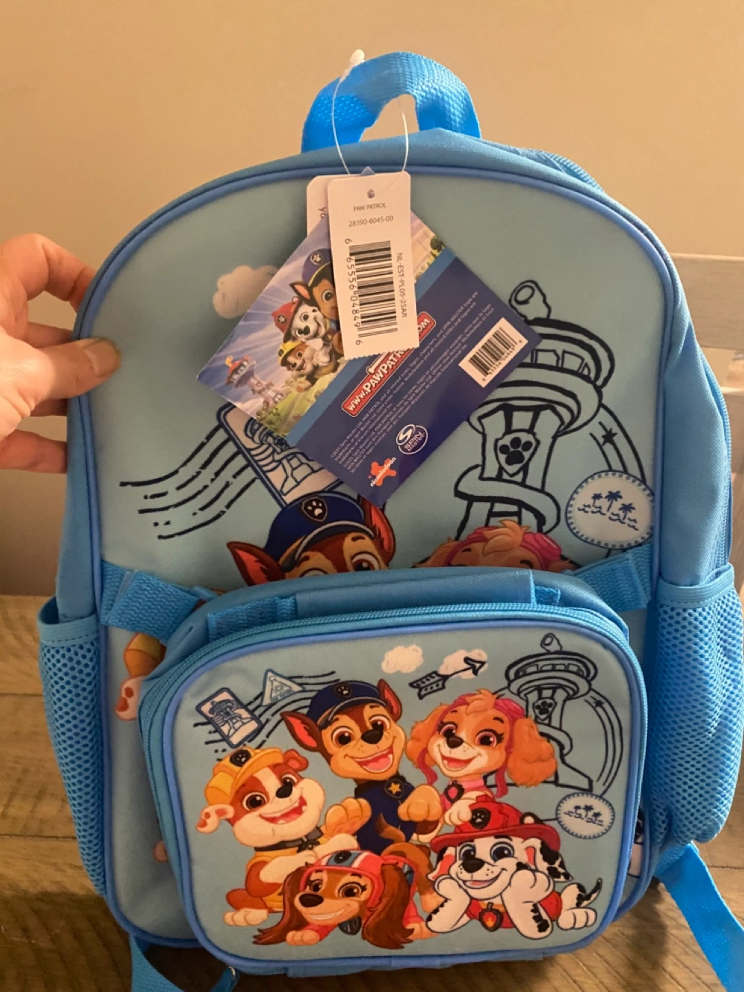 Paw Patrol Blue Toddler Backpack - photo 2