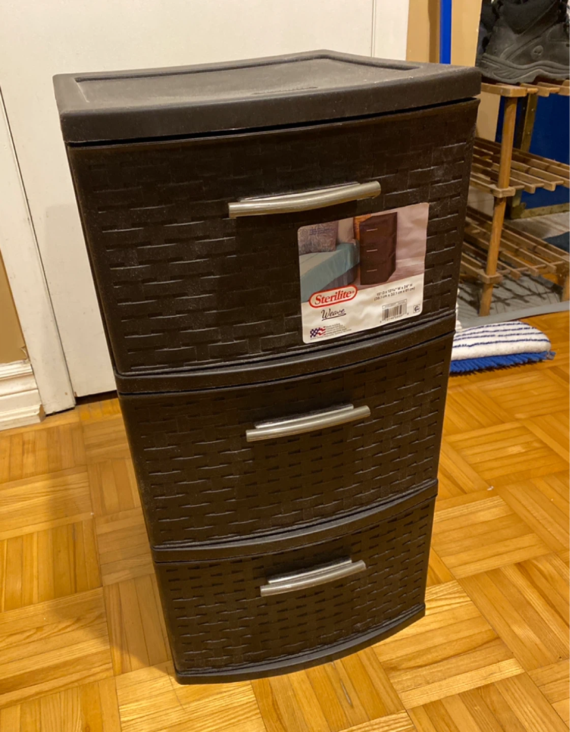 Sterilite Weave 3-Drawer Chest