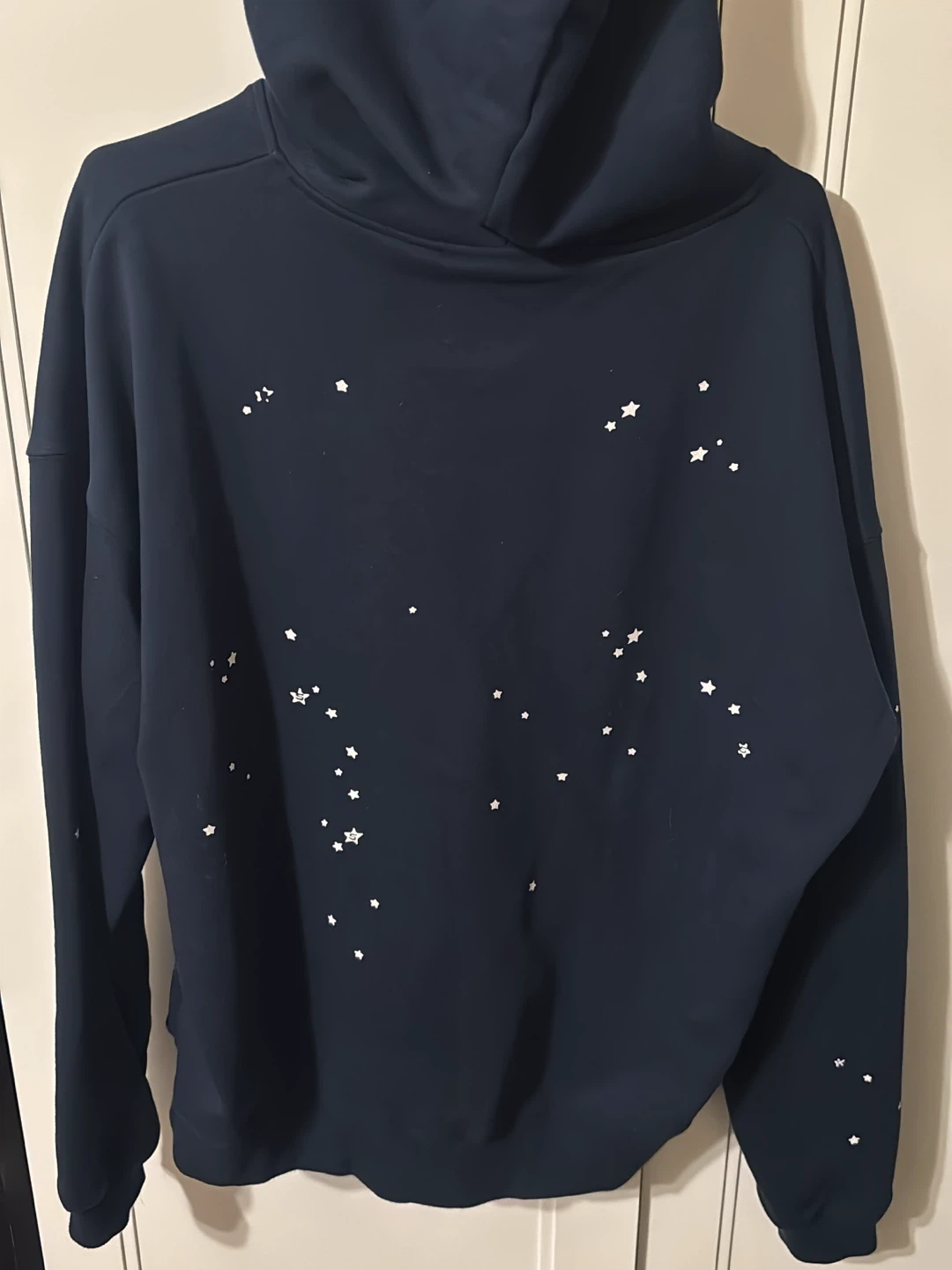 navy blue atlanta sp5der hoodie - photo 2