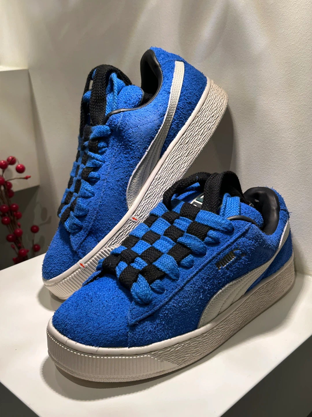 Puma Suede XL Jackhammer bluemazing-frosted ivory Shoes - photo 2