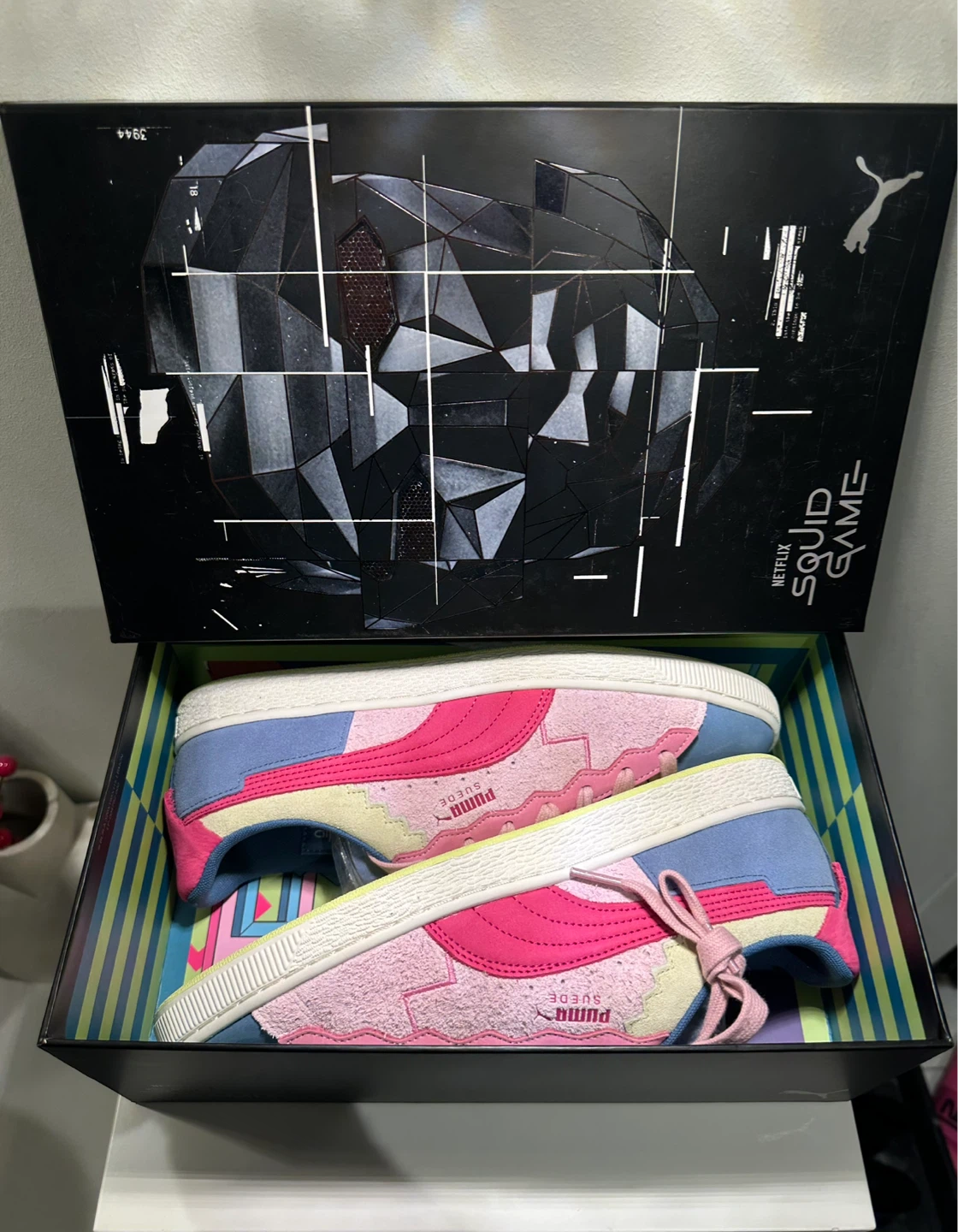 Puma Suede Squid Game Netflix Sneakers