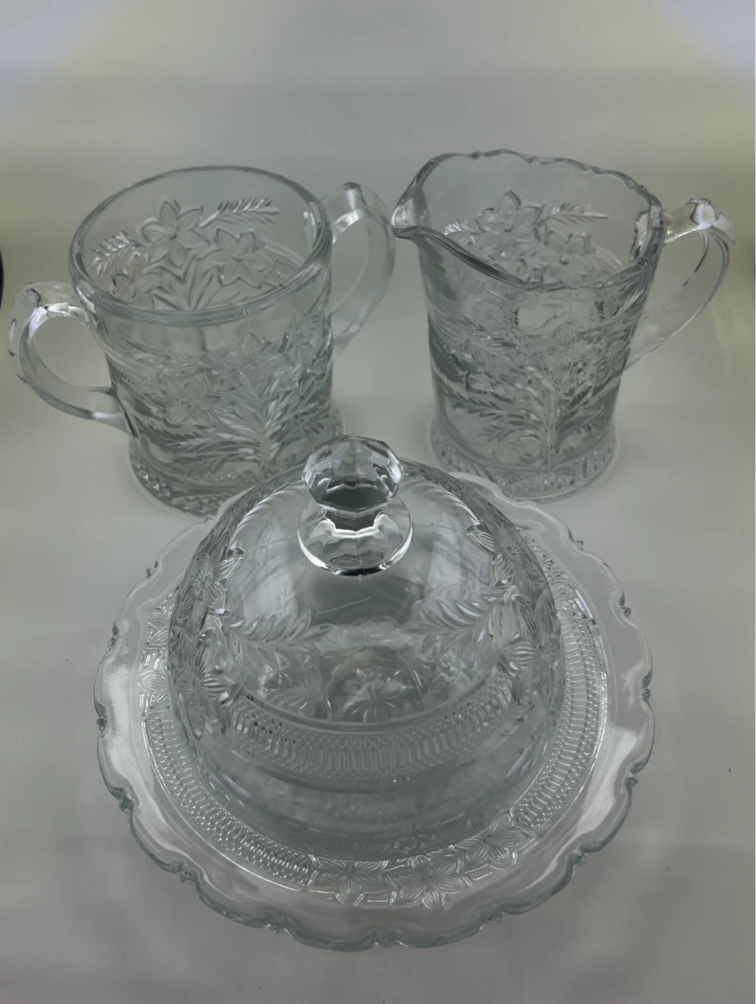 Vintage Indiana Glass Tableware Set