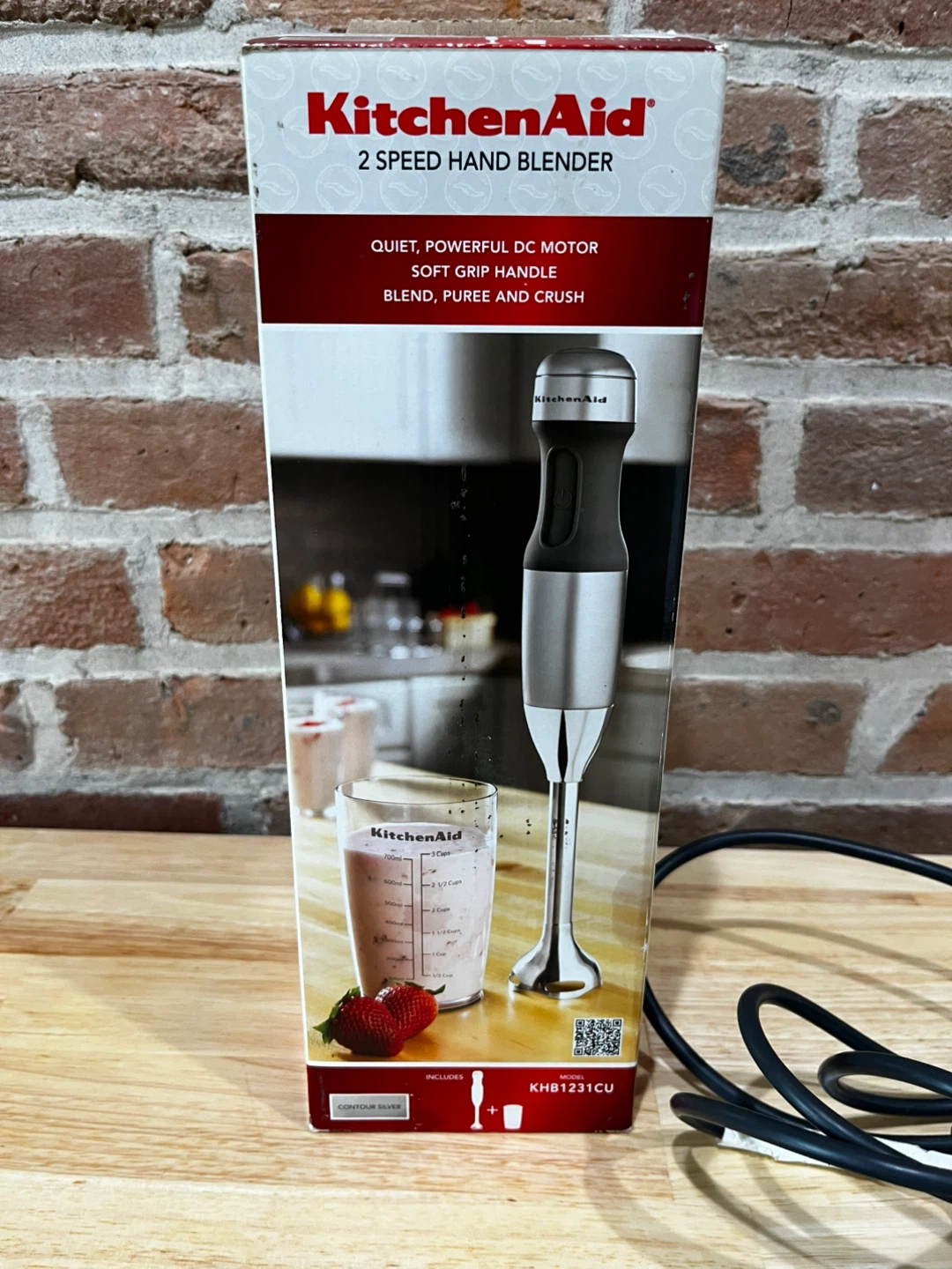 KitchenAid 2 Speed Hand Blender KHB1231CU